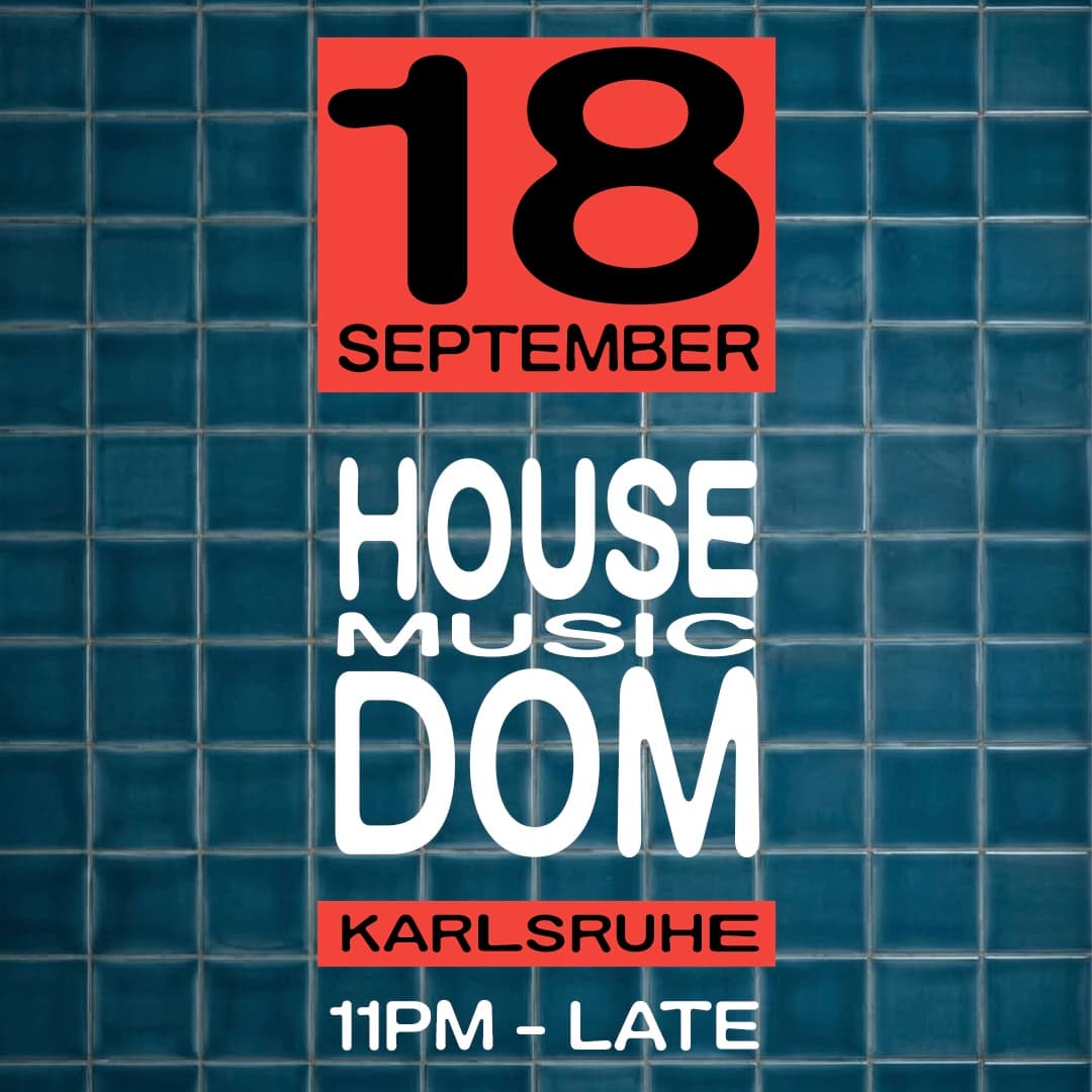 Flyer: Summer Closing, Fri · September 18, 2026 – Hirschhof, Karlsruhe